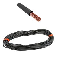 Провод 4 мм черный (упак 20 м) ПГВА-4-Ч от прозводителя Рыбинсккабель