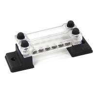 Клемма электромонтажная M4×12 двойная 150А/48В с крышкой NEKEKE BB1828C-6P от прозводителя NEKEKE