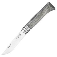 Нож Opinel №08, нержавеющая сталь, ручка из березы, серая  ручка, 002389 002389 от прозводителя Opinel