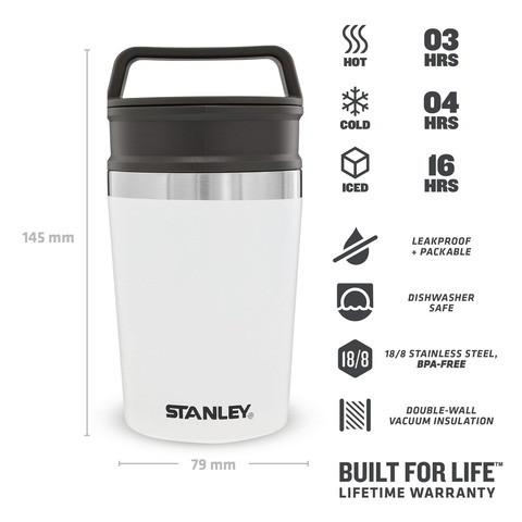 Термокружка Stanley Adventure (0,23 литра), белая 10-02887-052 от прозводителя STANLEY