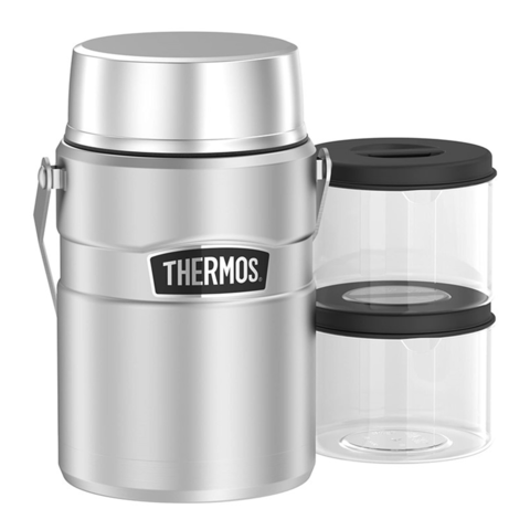 Термос для еды Thermos King SK-3030 MS Big Boss (1,2 литра), стальной 491474 от прозводителя Thermos