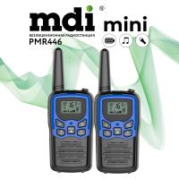 Комплект радиостанций MDI Mini Blue (чёрный/синий) A405 от прозводителя Midland