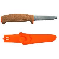 Нож Morakniv Floating Serrated Knife, нержавеющая сталь, пробковая ручка, оранжевый. 13131 13131 от прозводителя Morakniv