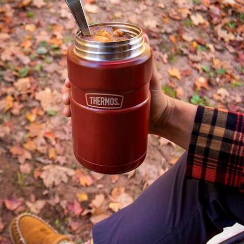 Термос для еды Thermos King SK3021 Rustic Red (0,71 литр), красный 589880 от прозводителя Thermos