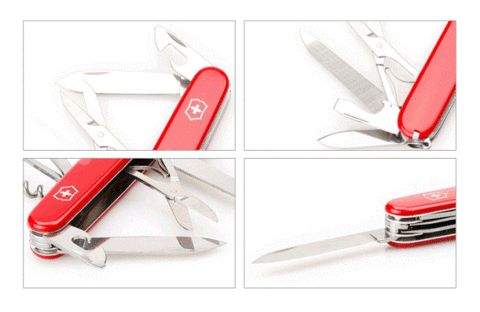 Нож Victorinox Mountaineer, 91 мм, 18 функций, красный 1.3743 от прозводителя Victorinox