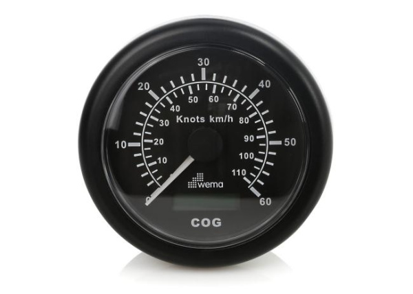 WEMA GPS Speedometer / black / 60 knots 21352117 от прозводителя WEMA