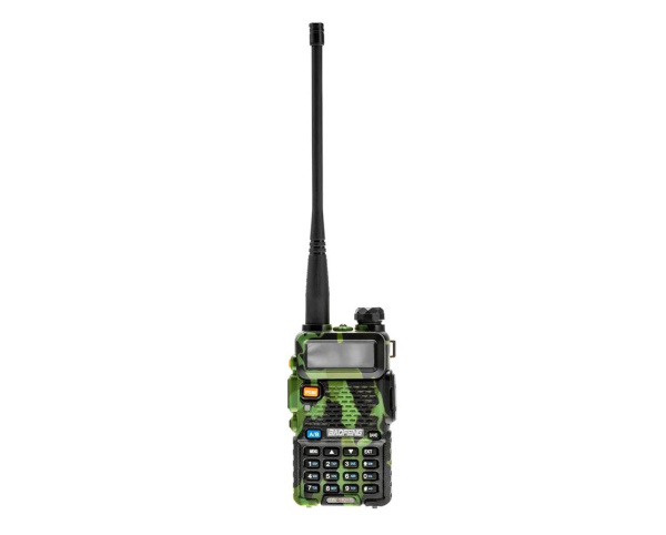 Радиостанция Baofeng UV-5R 8W камуфляж Портативная радиостанция VHF/UHF (136-174 МГц; 400-520 МГц) UV-5R8WCAMO от прозводителя Baofeng