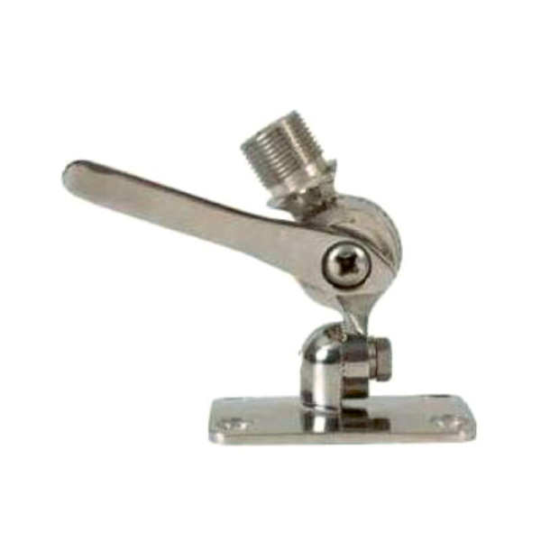 Кронштейн для УКВ антенн типа АШС (полированная нержавеющая сталь) AShS от прозводителя NavCom