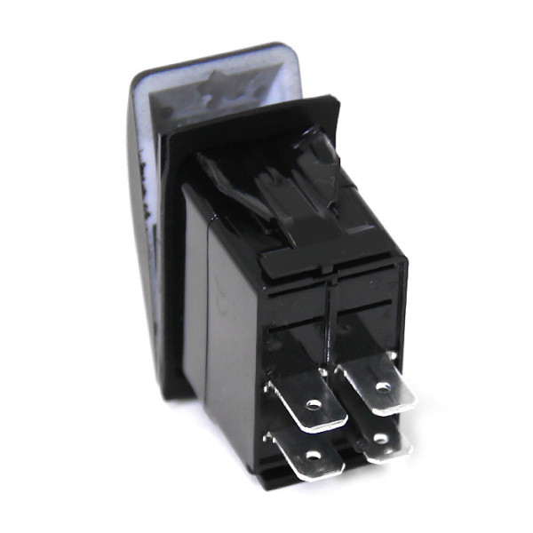 Переключатель (on)-off, DPST, 4P без подсветки NEKEKE A12104BB от прозводителя NEKEKE