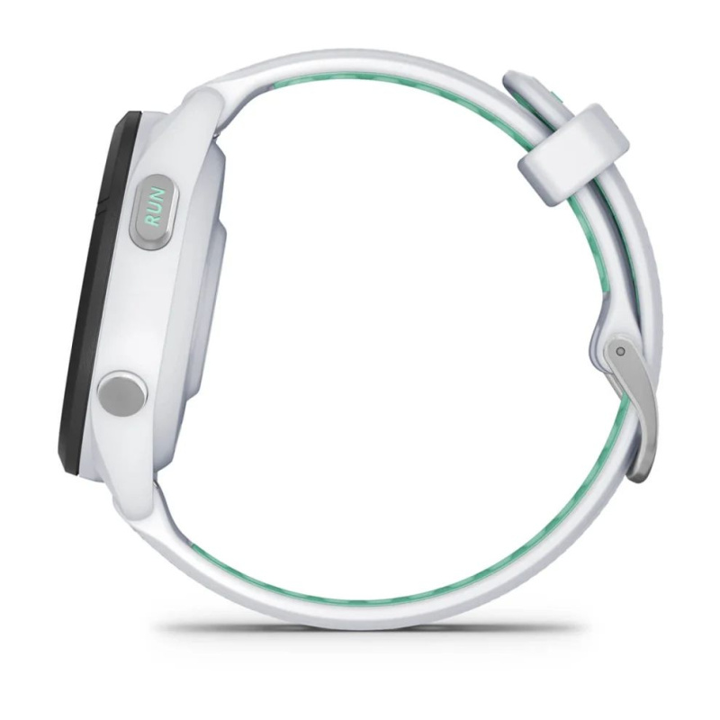 Garmin Forerunner 265s - 42 мм | Black Bezel with Whitestone Case and Whitestone/Neo Tropic Silicone Band