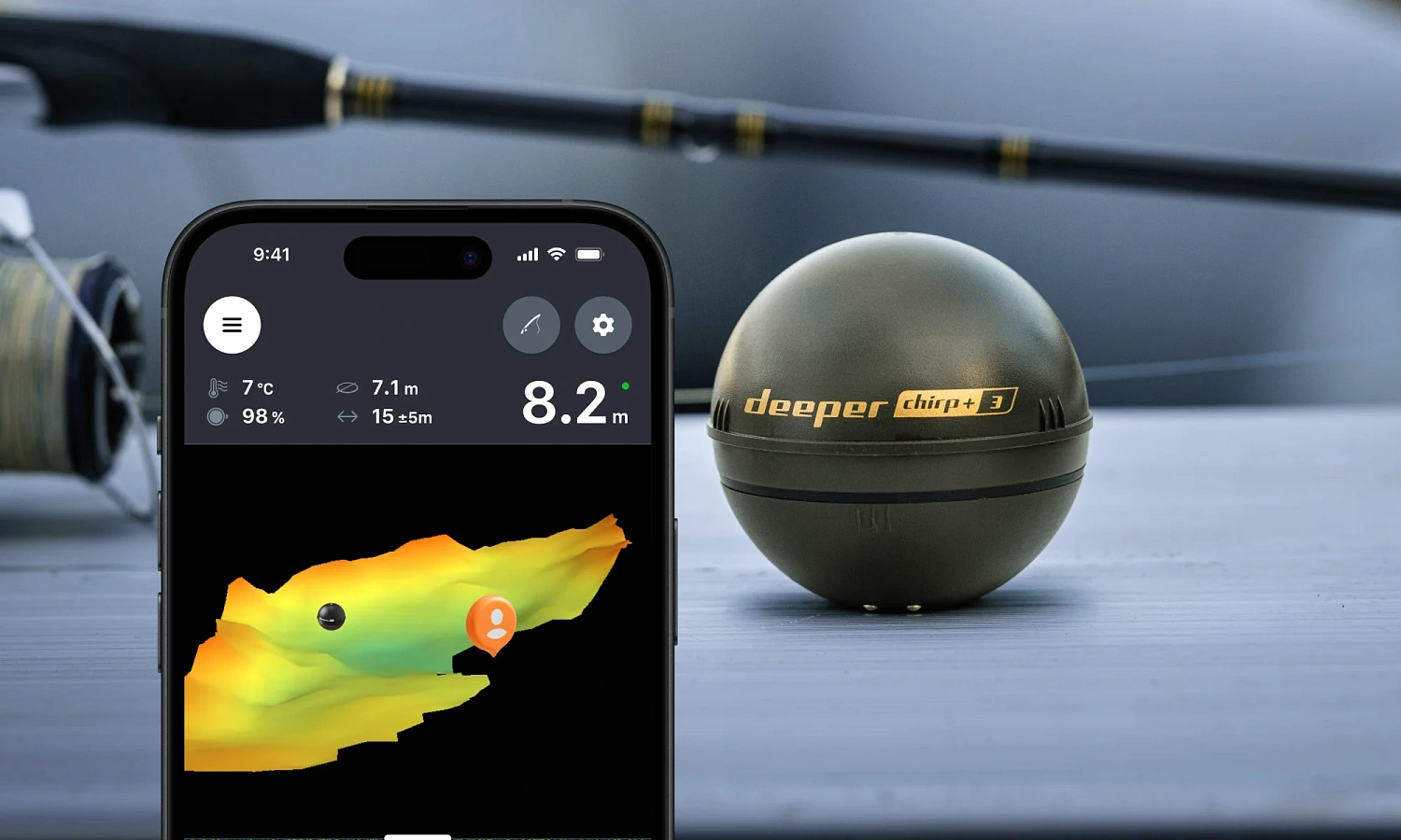 Deeper Smart Sonar Chirp+ 3