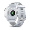 Garmin Forerunner 965 - | Titanium Bezel with Whitestone Case and Whitestone/Powder Grey Silicone Band