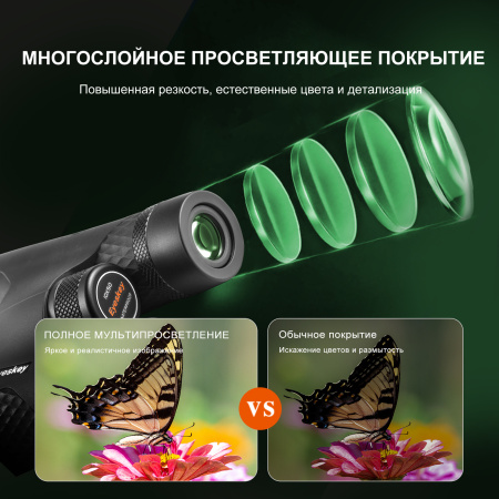 Бинокль Eyeskey Whisper - 10x50 EyeS-B149 от прозводителя Eyeskey