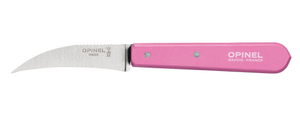 Нож столовый Opinel №114, деревянная рукоять, блистер, нержавеющая сталь, розовый 002037 002037 от прозводителя Opinel