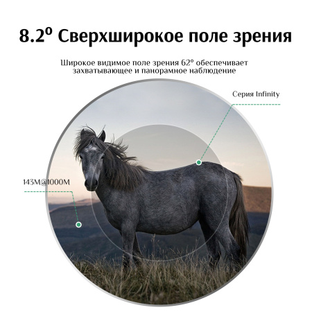 Бинокль Eyeskey Infinity ED-8x50 EyeS-B122 от прозводителя Eyeskey