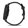 Garmin Venu 3 - 45 мм | Slate stainless steel bezel with black case and silicone band