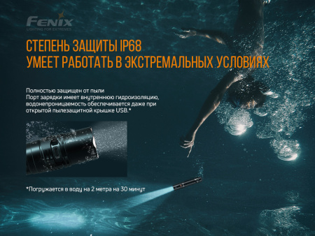Фонарь Fenix тактический PD36R 1600 люмен PD36R от прозводителя Fenix