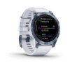 Garmin Fenix 7s - 42 мм Standard | Silver with Whitestone Band