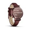Garmin Lily 2 Classic - Lily 2 Classic | Dark Bronze with Mulberry Leather Band