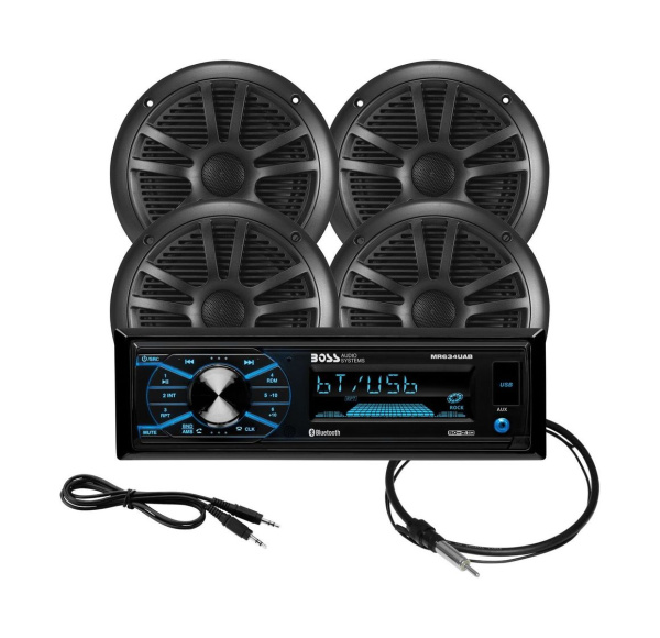 Морская аудиосистема BOSS MCBK634B.64 (комплект4) 11541948 от прозводителя Boss Audio