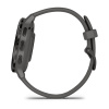 Garmin Venu 3s - 41 мм | Slate stainless steel bezel with pebble grey case and silicone band