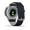 Garmin Vivomove Style - 42 мм | Light gold aluminium case with blush pink woven nylon band