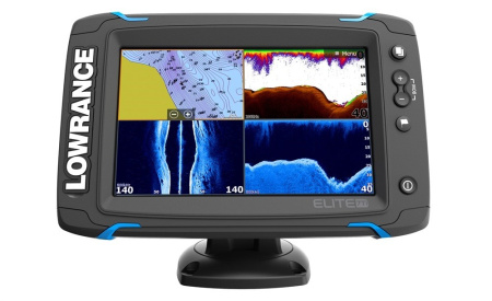 Lowrance Elite-7Ti Mid/High/TotalScan