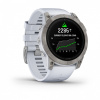 Garmin Epix Pro (Gen 2) - 51 мм SAPPHIRE | Titanium with Whitestone Band